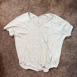 Lush brand baby blue blouse - flowy